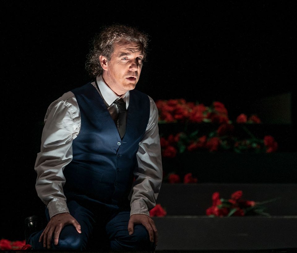photo of Dan as Orfeo at Teatro Colon 2019
